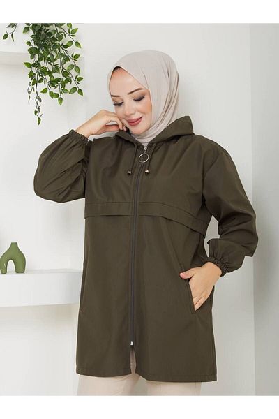 RACE FASHİON Trenci de sezon nou - mâneci elastice, mărime 38-48, Rc3038