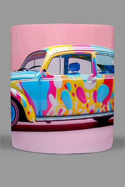 Fizello 3D Colors Themed Mug