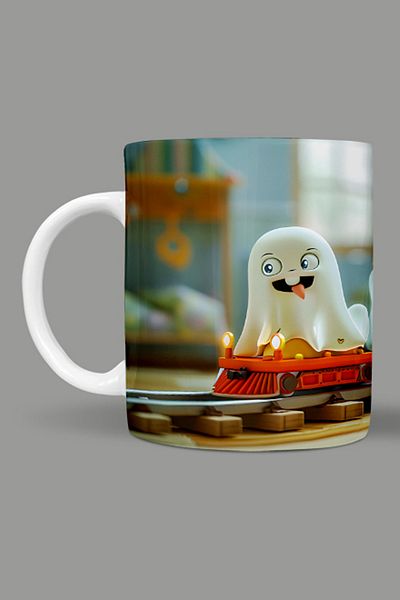 Fizello Cute Ghots - Cute Ghots Themed Mug