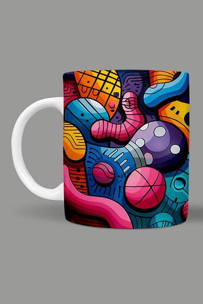 Fizello 3D Colors Themed Mug