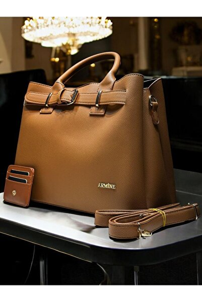 Armine Θήκη κάρτας από συνθετικό δέρμα και τσάντα ώμου βραχιολάκι - VS.BLKT.0053