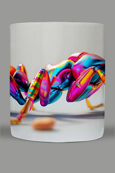 Fizello 3D Colors Themed Mug