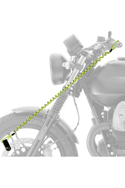 CTR Motosiklet Disk Kilidi Hatırlatıcı Kablo Sarı