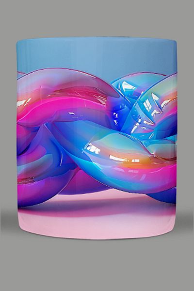 Fizello 3D Colors Themed Mug