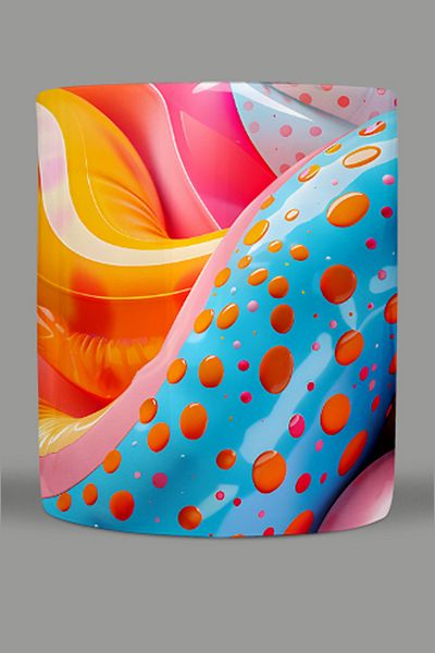 Fizello 3D Colors Themed Mug