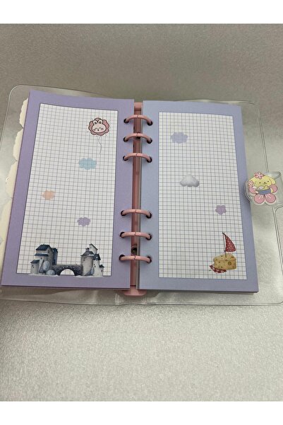 Meyra Accessories Sanrio Kawaii Kromi My Melodi Cinnamorol Lüx Notebook Ajanda Defter Hediyelik 1adet