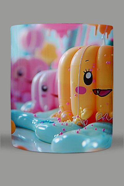 Fizello 3D Colors Themed Mug