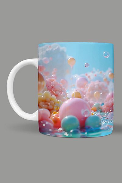 Fizello 3D Colors Themed Mug
