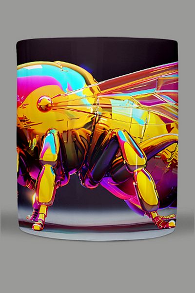 Fizello 3D Colors Themed Mug