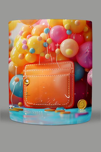 Fizello 3D Colors Themed Mug