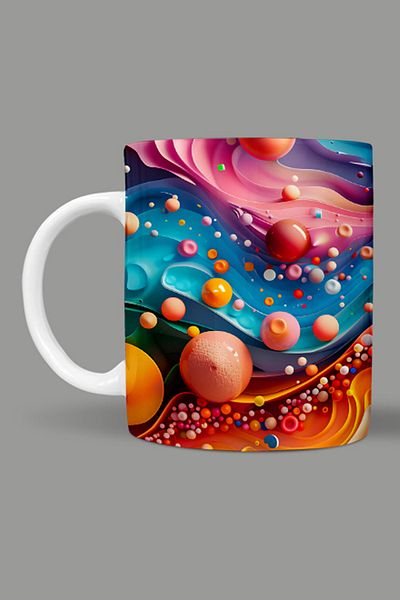 Fizello 3D Colors Themed Mug