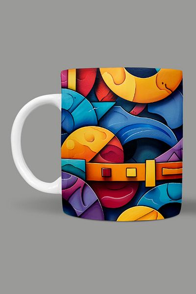 Fizello 3D Colors Themed Mug