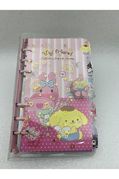 Meyra Accessories Санрио Кавайи тетрадка - Моята мелодия Cinnamorol луксозна дневна тетрадка