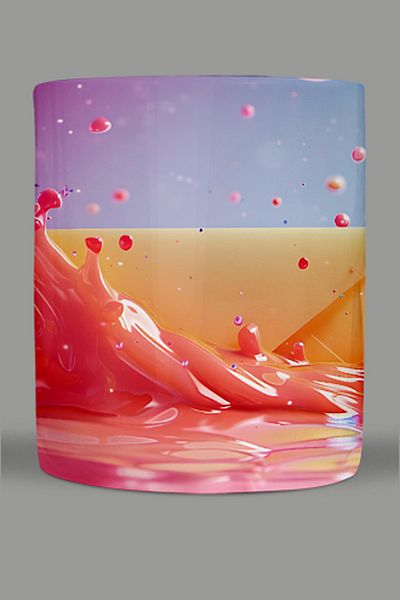 Fizello 3D Colors Themed Mug