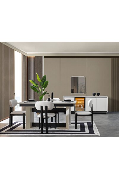 Curra Home VİOLE YEMEK ODASI TAKIMI