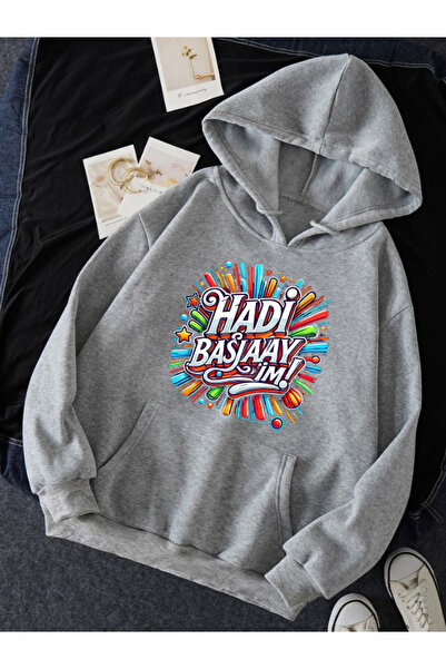 Moody fashion Unisex Hooded Printed Sweatshirt - Pack of 2