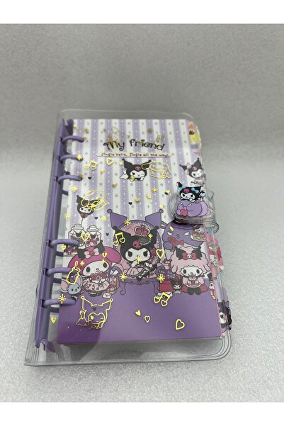 Meyra Accessories Sanrio Kawai Kromi луксозен бележник Ajanda бележник Hediyelik бележник
