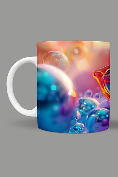 Fizello 3D Colors Themed Mug