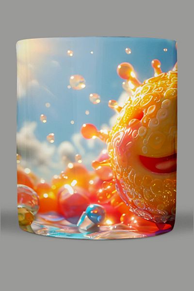 Fizello 3D Colors Themed Mug