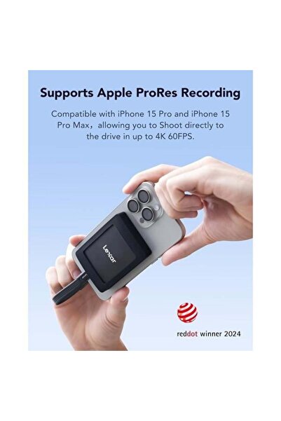 Lexar 1TB SL500 PORTABLE SSD LSL500X001T-RNBNU USB 3.2 SSD HARİCİ DİSK