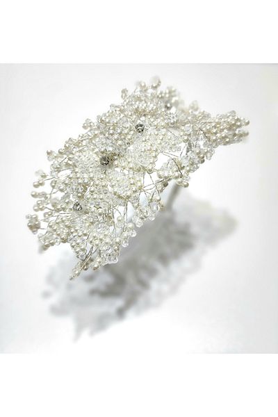 ARBABAG&ACCESSORY BRIDE-AFTER PARTY CROWN CU DETALII CU Mărgele De Cristal