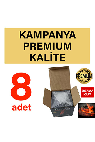 Jo Moyner Hookah Nargile Kömürü Hindistan Cevizi Kabuğundan 8 kg (512 Adet) 8...