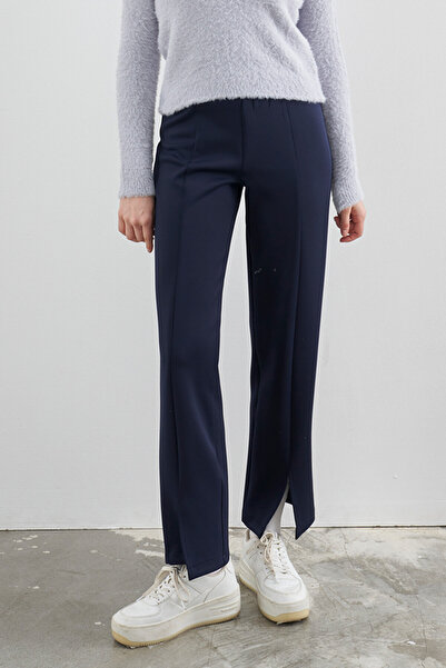 VESNA Yırtmaçlı Skuba Pantolon