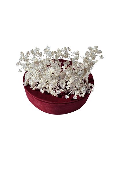 ARBABAG&ACCESSORY BRIDE-AFTER PARTY CROWN CU DETALII CU Mărgele De Cristal