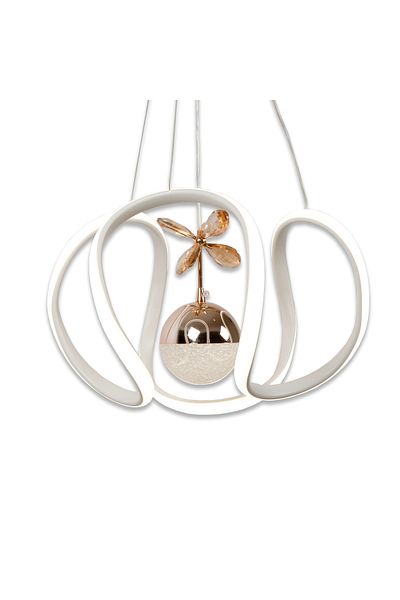 Zeda Teknoloji Octopus 3 Color Single Ball Led Chandelier
