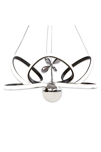 Zeda Teknoloji Lotus 3 Renk 3 Yaprak Tek Top Led Avize