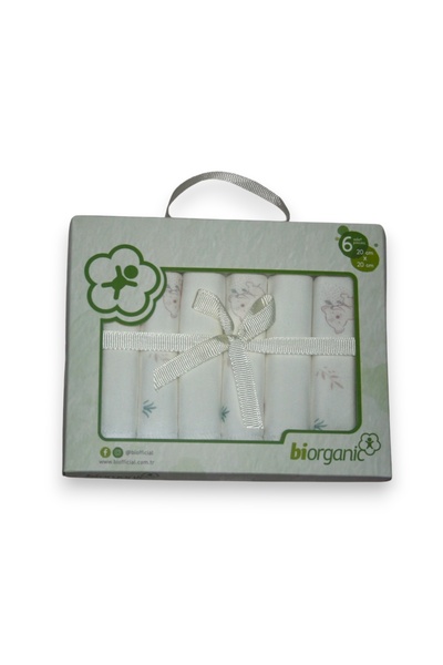Biorganic BİORGANİC KOALA 6LI PENYE MENDİL