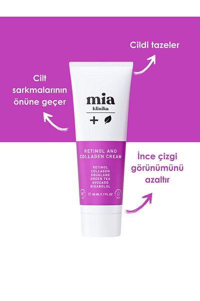 mia klinika Skin Renewing and Anti-Aging Retinol Collagen Cream