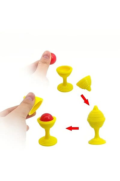 Generic مجموعة واحدة من الكرة السحرية المفقودة وأرقام المزهرية - مجموعة صغيرة للحفلات والمرحلة