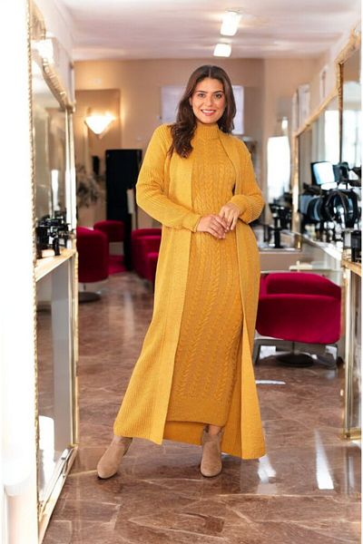 ydamla Toria Model Teseture Clothes Women's Suit