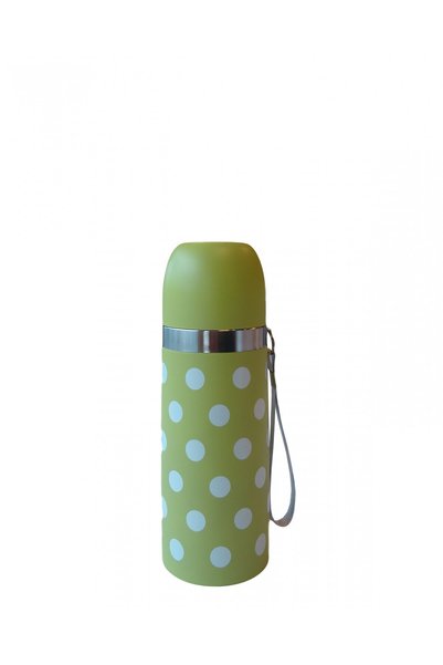 Sema Baby Puantiyeli Bebek Termosu 350 ml - Yeşil