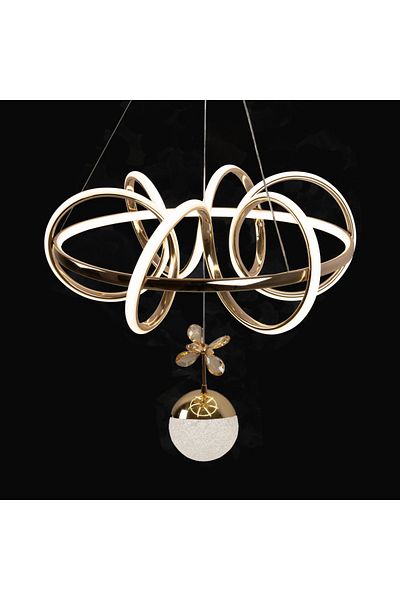 Zeda Teknoloji Kuzey 3 Color Single Ball Led Chandelier