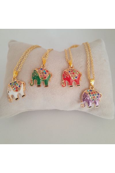 Minnoş Dükkan Elephant Luck Necklace