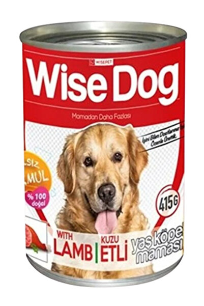 WİSE DOG KUZU ETLİ YETİŞKİN KÖPEK KONSERVESİ 400 GR X 12 ADET
