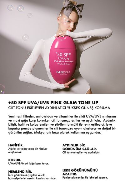 Babeskin +50 SPF Protective Set - Skin Tone Equalizer, Brightening and Anti-Wrinkle