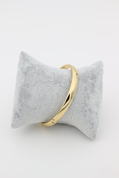 XUPING JEWELRY Stil Incisi / 14 Ayar Altın Kaplama Ince Kelepçe Model