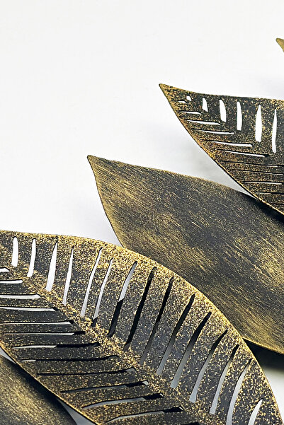 ENZODEKOR Dekorenzo Dekoratif Demir Duvar Askısı - Metal Askılık - Elbise Askısı