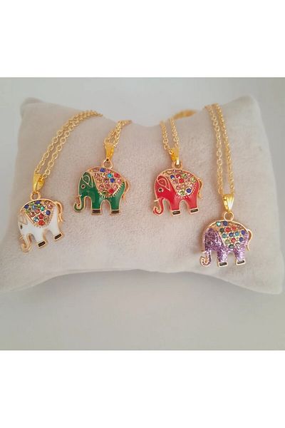 Minnoş Dükkan Elephant Luck Necklace