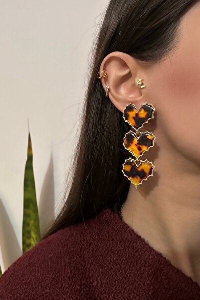 Okko Store حلق بطبعة الفهد مكون من قطعتين