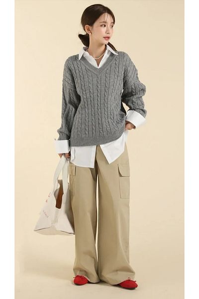 DAMGA Collection Knitwear Sweater and Shirt - Coupling Double