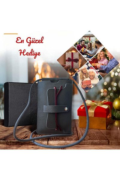 iyonk home Genuine Leather Glasses Case, Card Holder, Phone Holder, Card Holder, Genuine Leather, Leather Case