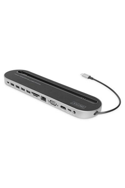 Digitus Dıgıtus Usb-c™ Istasyon, 12 porturi