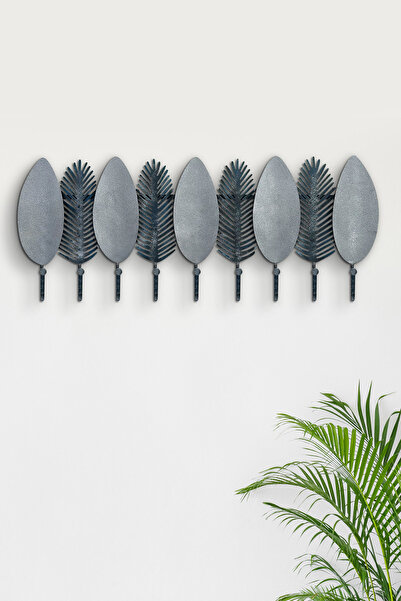 ENZODEKOR Dekorenzo Dekoratif Demir Duvar Askısı - Metal Askılık - Elbise Askısı