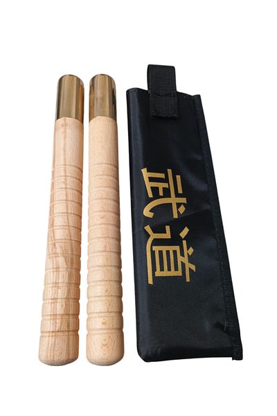 A³Store Υψηλής ποιότητας Sports Nançaku - Ξύλο, Σετ με τσάντα, Προπόνηση, Mınşika