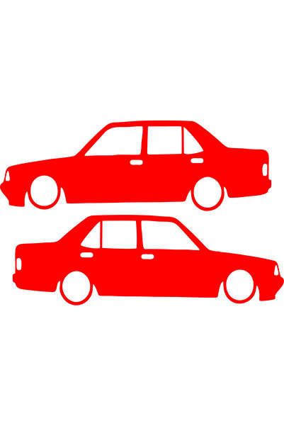 Birim Matbaa ŞAHİN TOFAŞ ARABA MAKET OTO STİCKER (15X 5 CM)