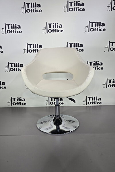 Tilia Monaco Çalışma Kuaför Kesim Koltuğu Tepsi Ayak